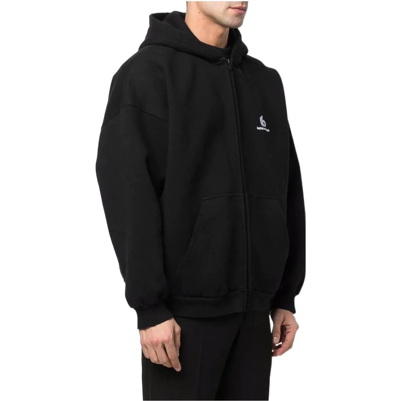 BALENCIAGA｜HOOD/ZIP-UP (713677 TOVP1 9081) Buy Balenciaga Large Fit Hoodie 'Dirty White' - 713677 T0VP1