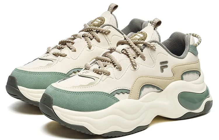 (WMNS) FILA FUSION Bubble Sneakers 'Cream White Green' T12W241302FWG sold by KicksCrew product image thumbnail 2