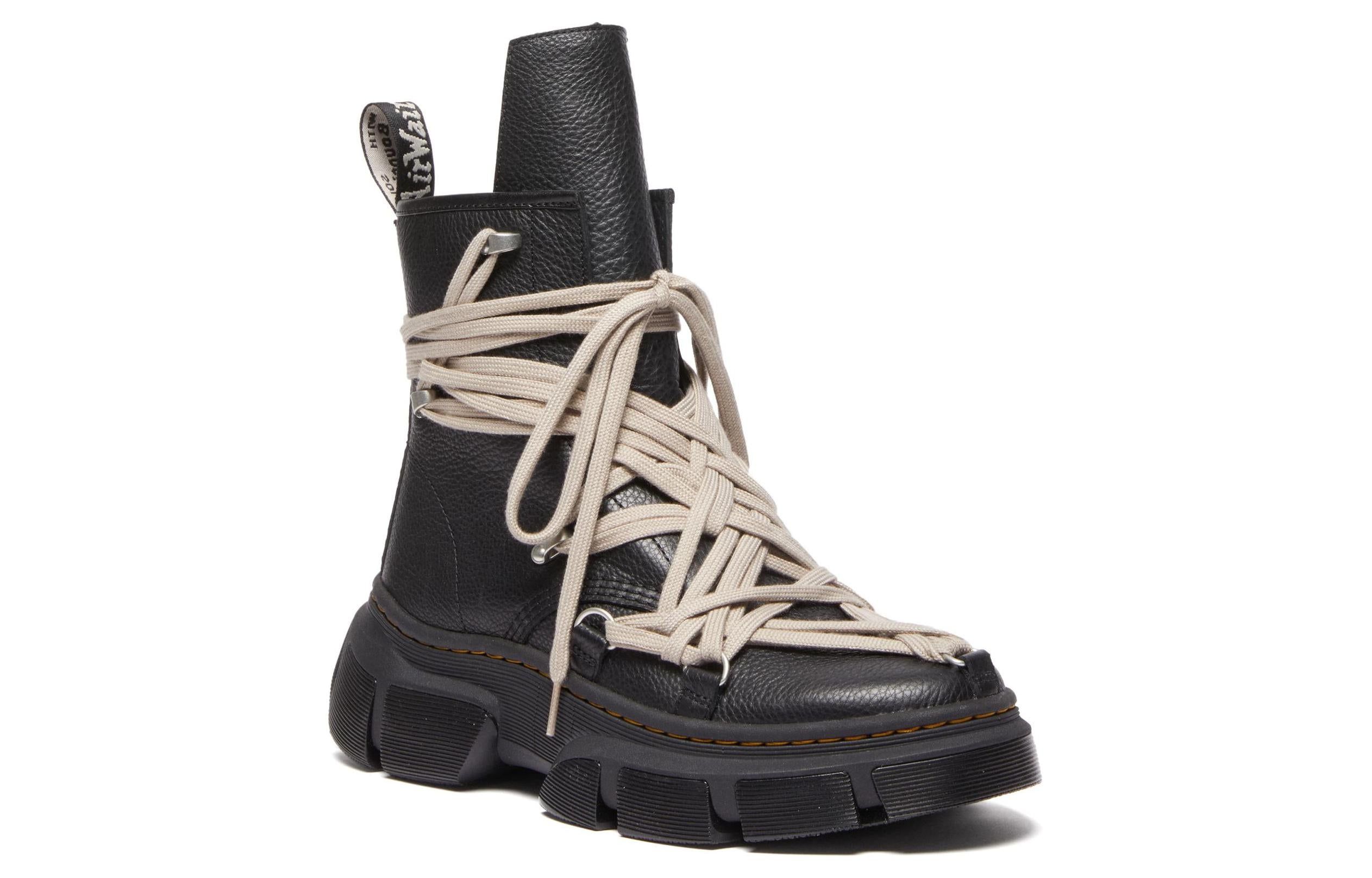Dr. Martens x Rick Owens 1460 DMXL Megalace 'Black' 31752001 sold by KicksCrew product image thumbnail 3