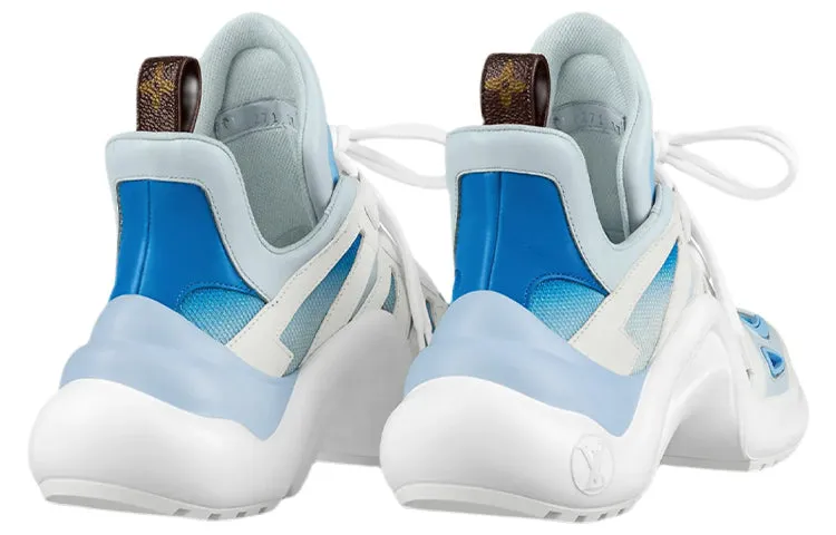 (WMNS) LOUIS VUITTON LV Archlight Sneakers 'White Blue' 1A9RV9 sold by KicksCrew product image thumbnail 4