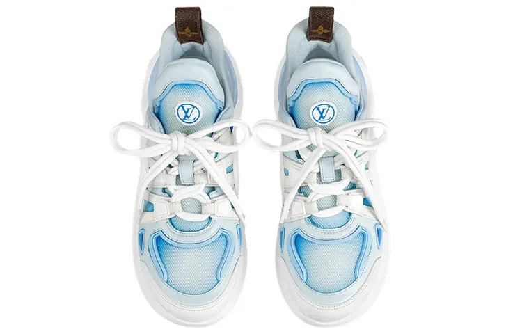 (WMNS) LOUIS VUITTON LV Archlight Sneakers 'White Blue' 1A9RV9 sold by KicksCrew product image thumbnail 3