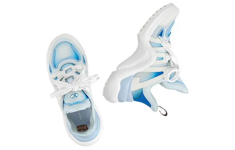 (WMNS) LOUIS VUITTON LV Archlight Sneakers 'White Blue' 1A9RV9 sold by KicksCrew product image thumbnail 5