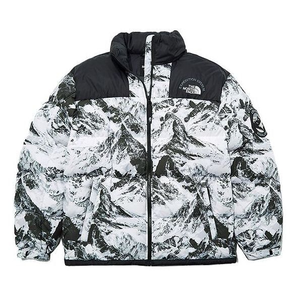 THE NORTH FACE Winter Custom Printed Jacket 'White' NJ1DL56C sold by KicksCrew
