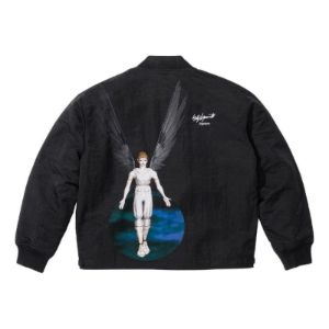 Supreme x Yohji Yamamoto Nylon Bomber Jacket 'Black Multi-Color' SUP-FW22-255 sold by KicksCrew