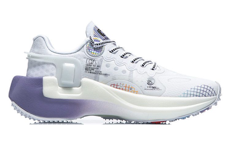 (WMNS) Li-Ning Wind Range Essential 'White Purple' ARHR054-6 sold by KicksCrew product image thumbnail 2