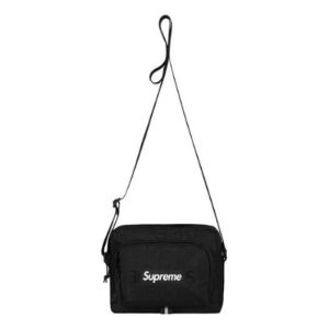 Supreme Shoulder Bag 'Black White' SUP-SS19-031 sold by KicksCrew