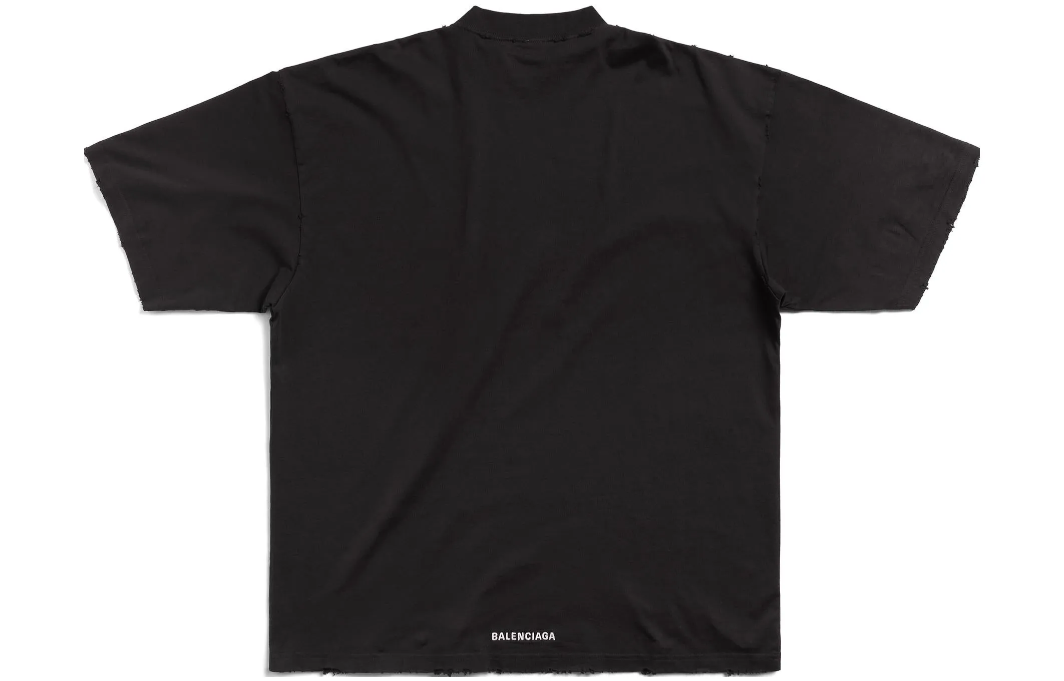 Balenciaga Je t'aime T-shirt Large Fit 'Black' 744439TOVM79070 sold by KicksCrew product image thumbnail 2