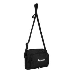 Supreme Shoulder Bag 'Black White' SUP-SS19-031 sold by KicksCrew