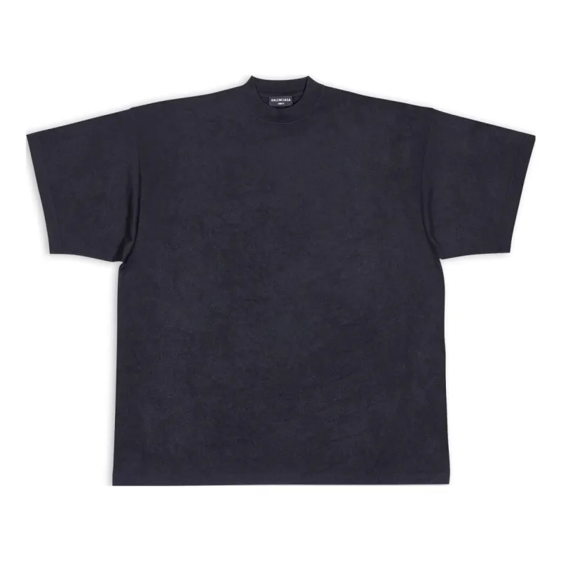 Balenciaga Balenciaga Tab T-shirt Oversized 'Black' 694576TMVJ21151 sold by KicksCrew
