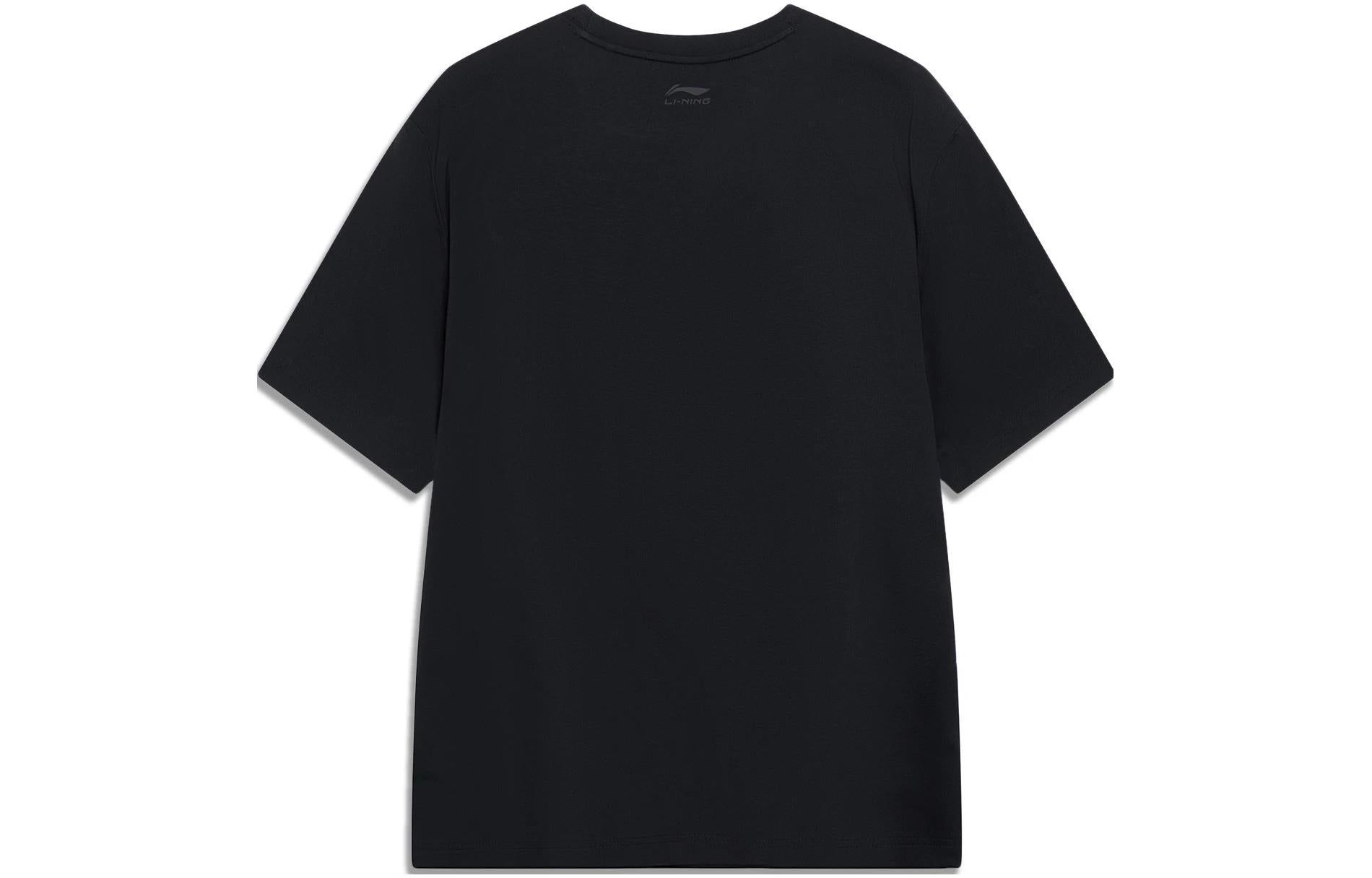 Li-Ning Hoops Comics Graphic T-shirt 'Black' AHST569-2 sold by KicksCrew product image thumbnail 2