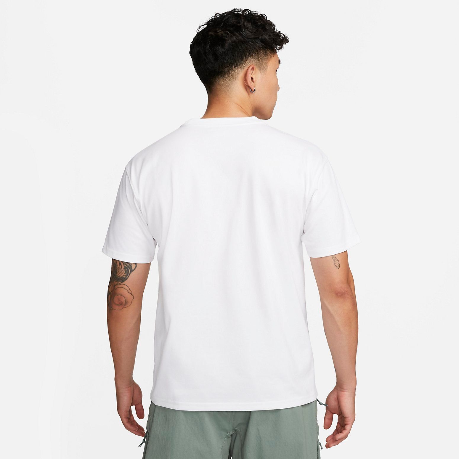 Nike ACG Logo T-shirt 'White Green' DV9637-100 sold by KicksCrew product image thumbnail 2