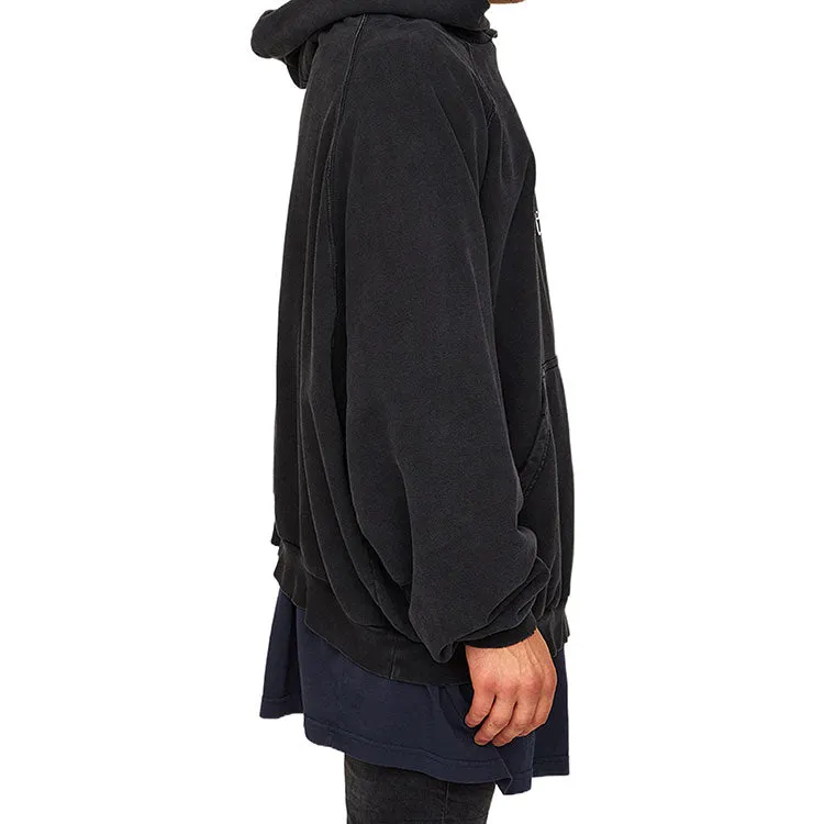 Balenciaga BB Be Different Popover Hoodie 'Black White' 720406TNVB41070 sold by KicksCrew product image thumbnail 5