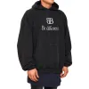 Balenciaga BB Be Different Popover Hoodie 'Black White' 720406TNVB41070 sold by KicksCrew