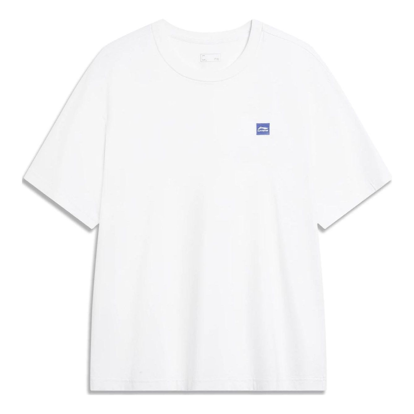 Li-Ning Small Logo T-shirt 'White' AHST561-1 sold by KicksCrew