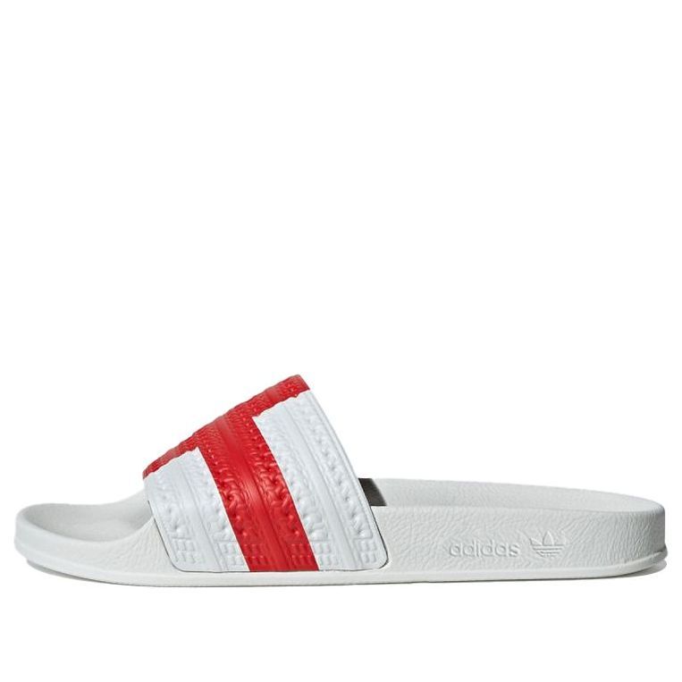 Adidas Adilette Slide 'Cloud White Red' GW2564 sold by KicksCrew