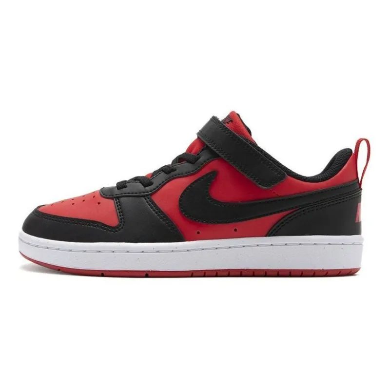 (TD) Nike Court Borough Low Recraft 'Black University Red' DV5458-600 sold by KicksCrew