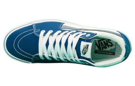 VANS Comfycush SK8-HI Tri-Tone 'Blue White' VN0A3WMBB23 sold by KicksCrew