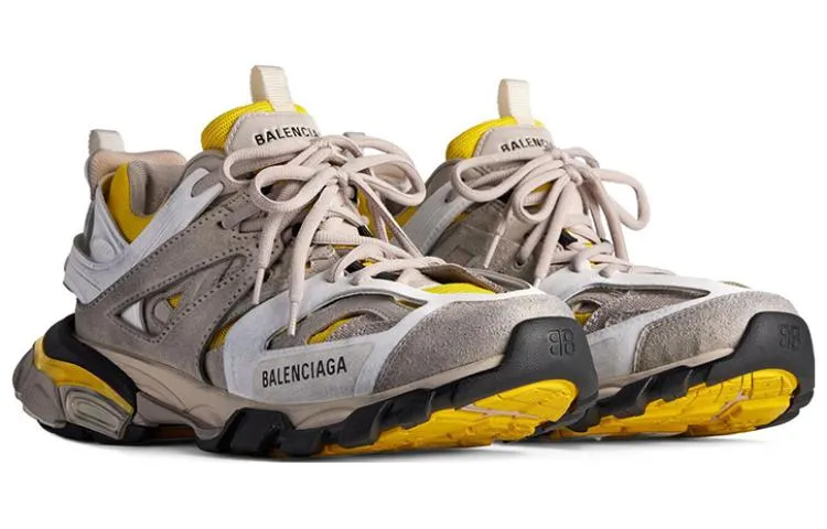 (WMNS) Balenciaga Track Sneakers 'Yellow White Beige' 542436W3SU61297 sold by KicksCrew product image thumbnail 2