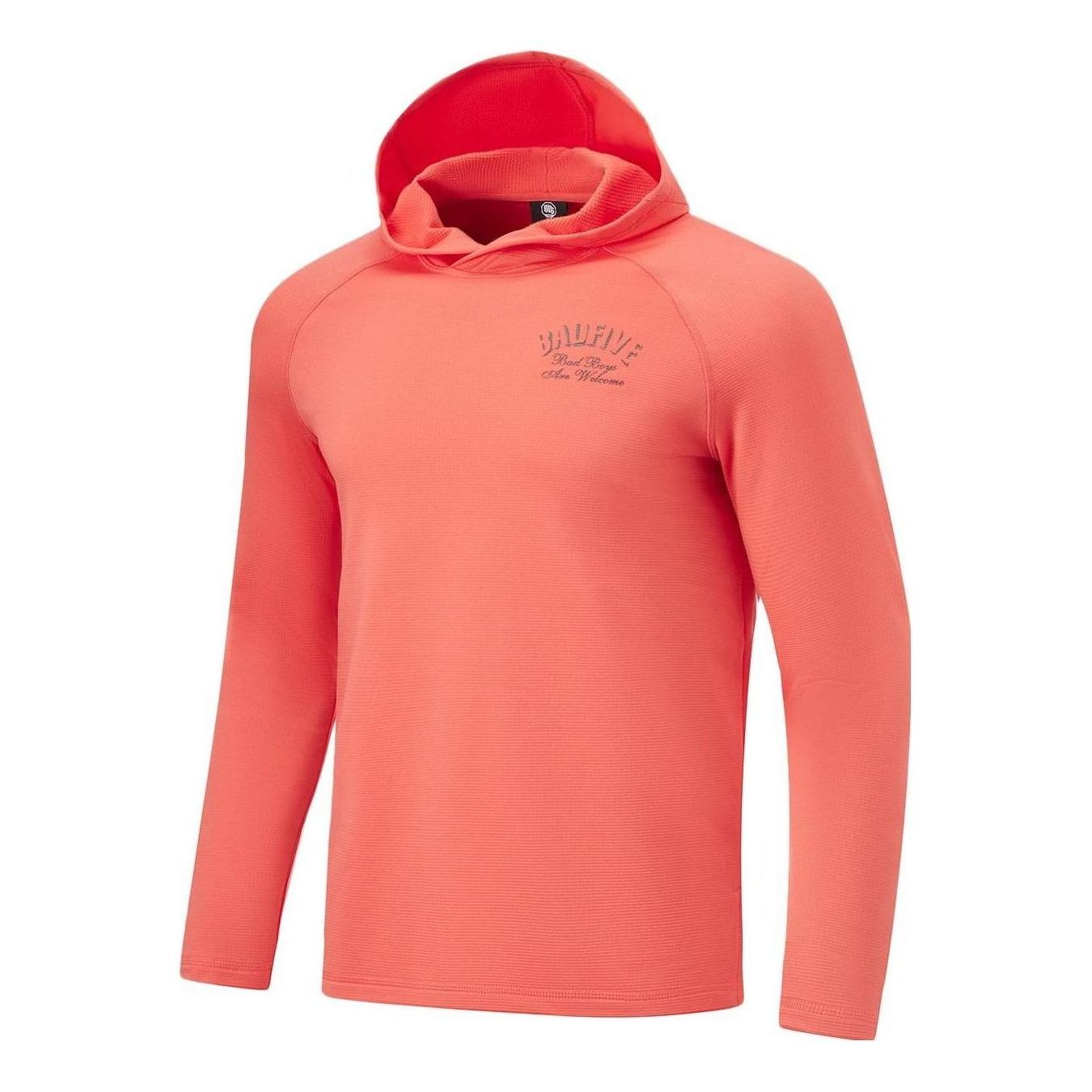 Li-Ning BadFive Logo Hoodie 'Orange' ATLT105-3 sold by KicksCrew