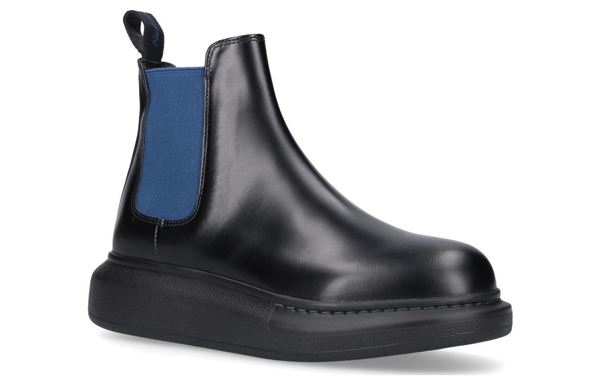 (WMNS) Alexander McQueen Hybrid Chelsea Boot 'Black Blue' 586398WHX561097 sold by KicksCrew product image thumbnail 3