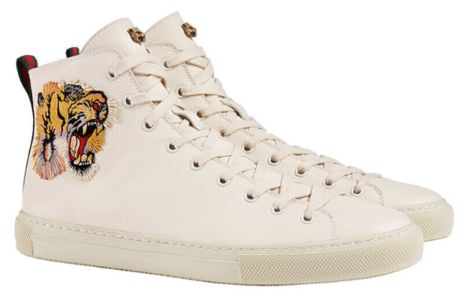 Gucci Leather High Top 'Tiger' 478337-BXOA0-9064 sold by KicksCrew