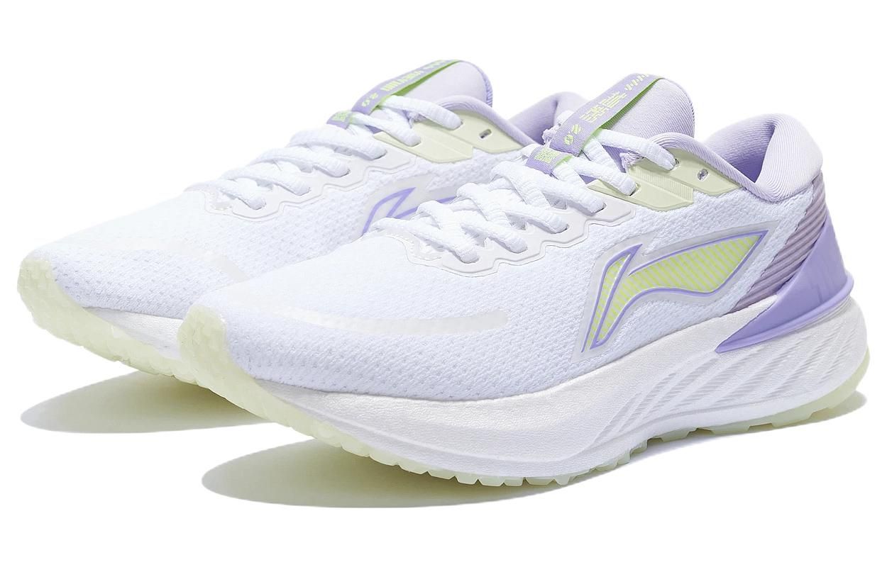 (WMNS) Li-Ning Yueying Element 2 'White Light Purple' ARHS022-2 sold by KicksCrew product image thumbnail 3