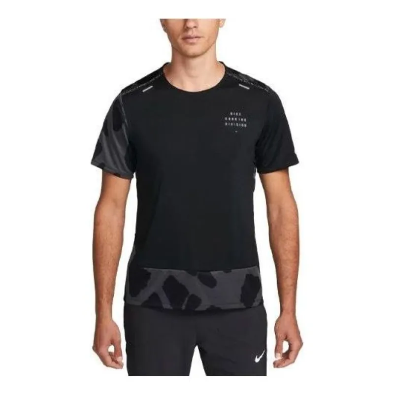 Nike Dri-FIT Run Division Rise 365 T-Shirt 'Black' DQ4757-010 sold by KicksCrew