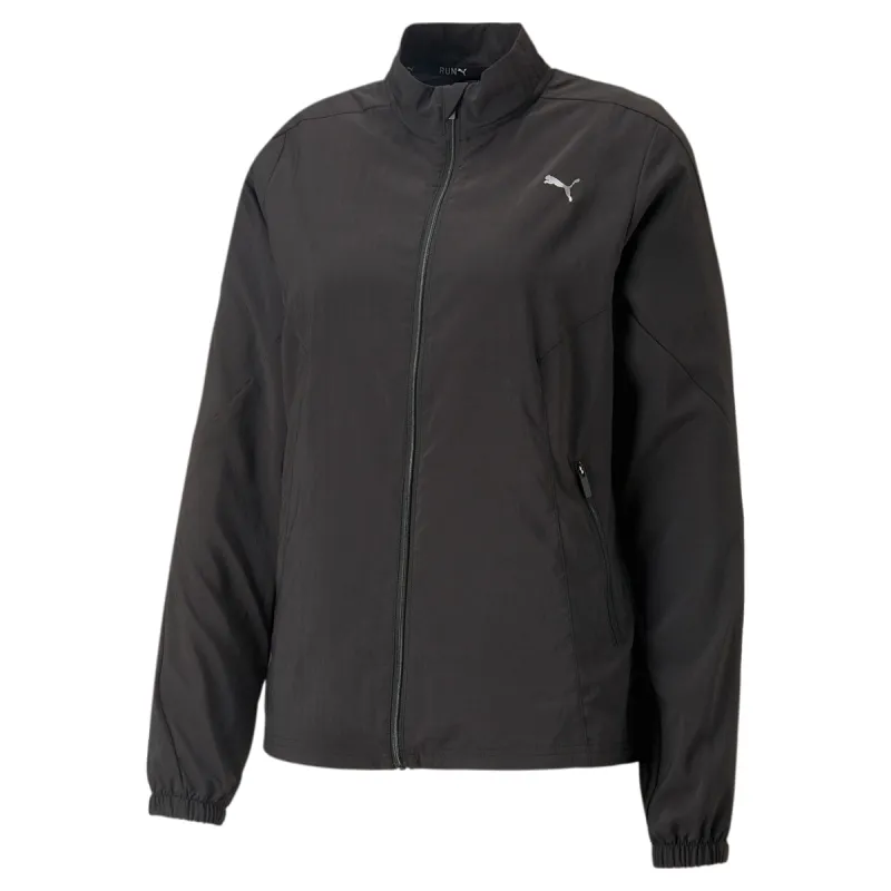 (WMNS) PUMA RUN FAVOURITE Woven Running Jacket 'Black' 523174-01 sold by KicksCrew
