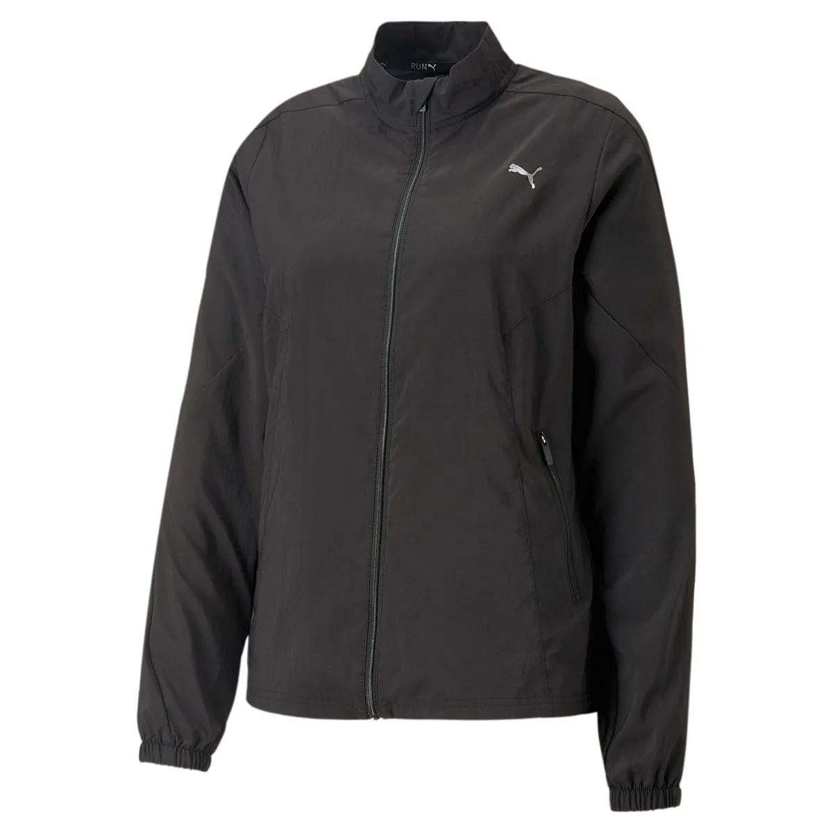 (WMNS) PUMA RUN FAVOURITE Woven Running Jacket 'Black' 523174-01 sold by KicksCrew