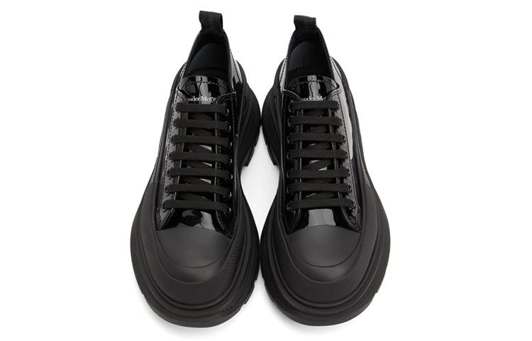 Alexander McQueen Tread Slick Low-Top Shoes 'Core Black' 668774WIA351068 sold by KicksCrew product image thumbnail 3