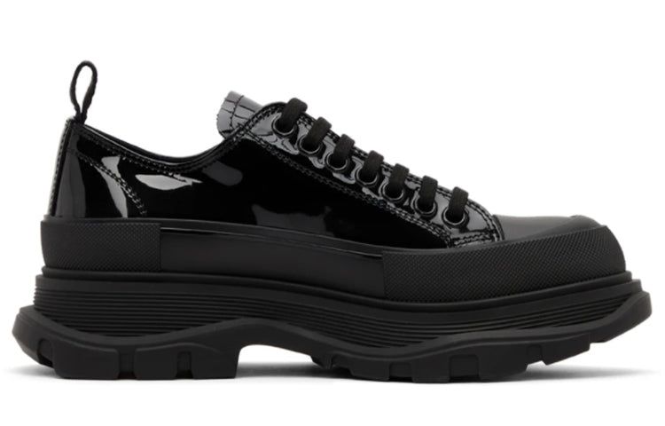 Alexander McQueen Tread Slick Low-Top Shoes 'Core Black' 668774WIA351068 sold by KicksCrew product image thumbnail 2