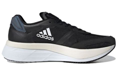 adidas Adizero Boston 10 Wide 'Black White' GZ5426 sold by KicksCrew