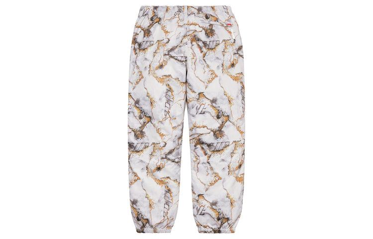 Supreme Marble Track Pants 'White Gold Black' SUP-FW20-077 sold by KicksCrew product image thumbnail 2