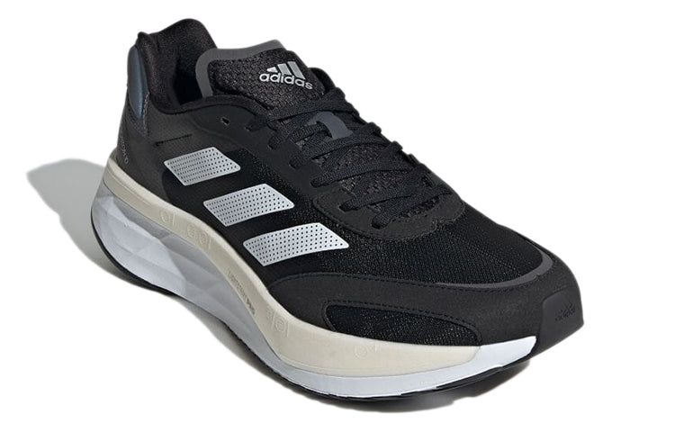 adidas Adizero Boston 10 Wide 'Black White' GZ5426 sold by KicksCrew product image thumbnail 3
