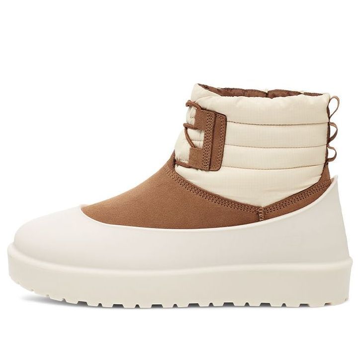 UGG Classic Mini Lace-Up Weather Boot 'Chestnut Whitecap' 1120849-CWGY sold by KicksCrew