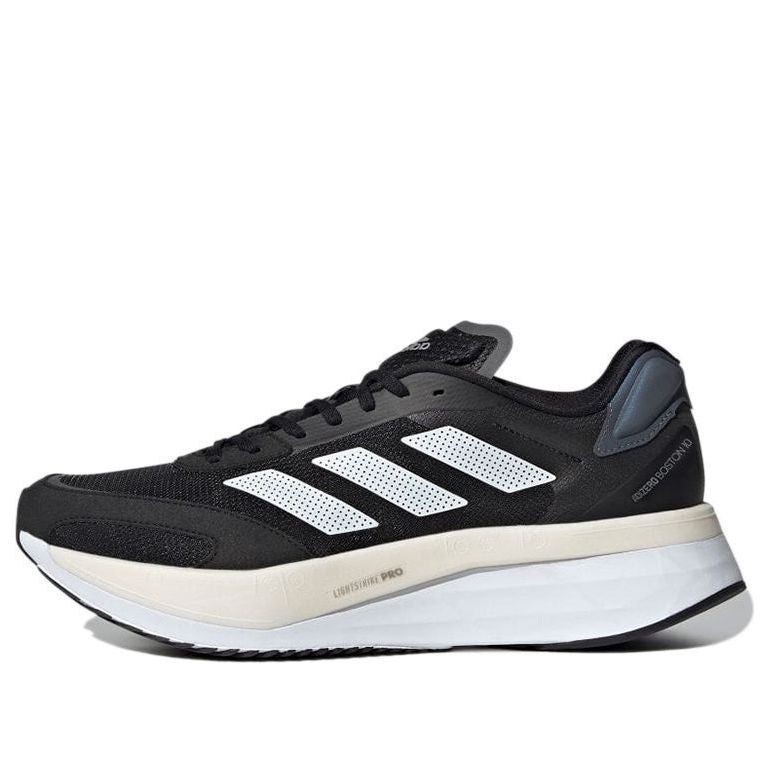 adidas Adizero Boston 10 Wide 'Black White' GZ5426 sold by KicksCrew