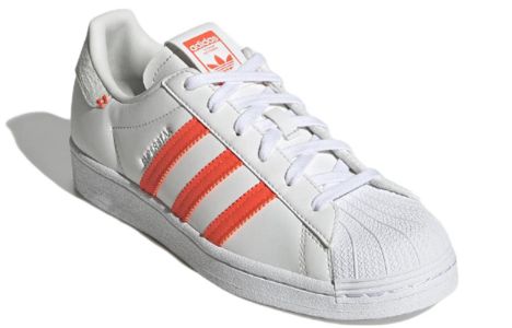 (WMNS) adidas originals Superstar 'White Orange' GZ3451 sold by KicksCrew