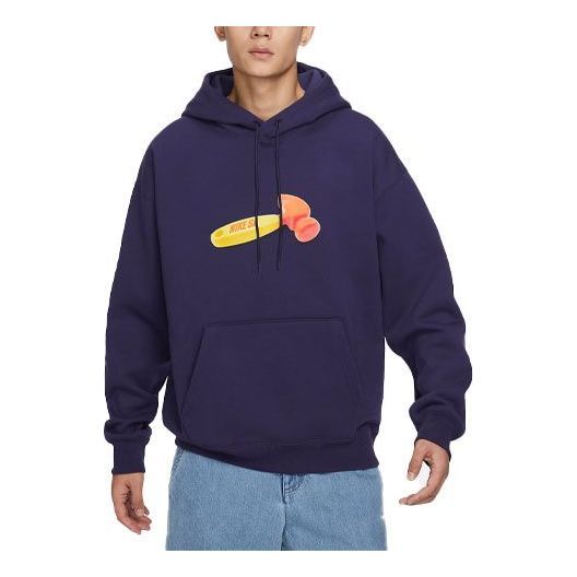 Nike SB Fleece Pullover Skate Hoodie 'Purple' FQ2193-555 sold by KicksCrew