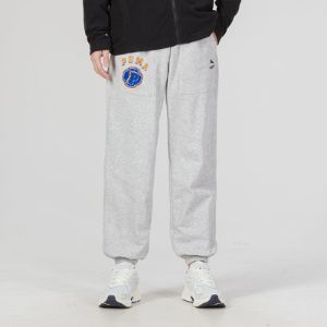 Puma Team Pants Tr Logo Pants 'Grey' 622277-04 sold by KicksCrew