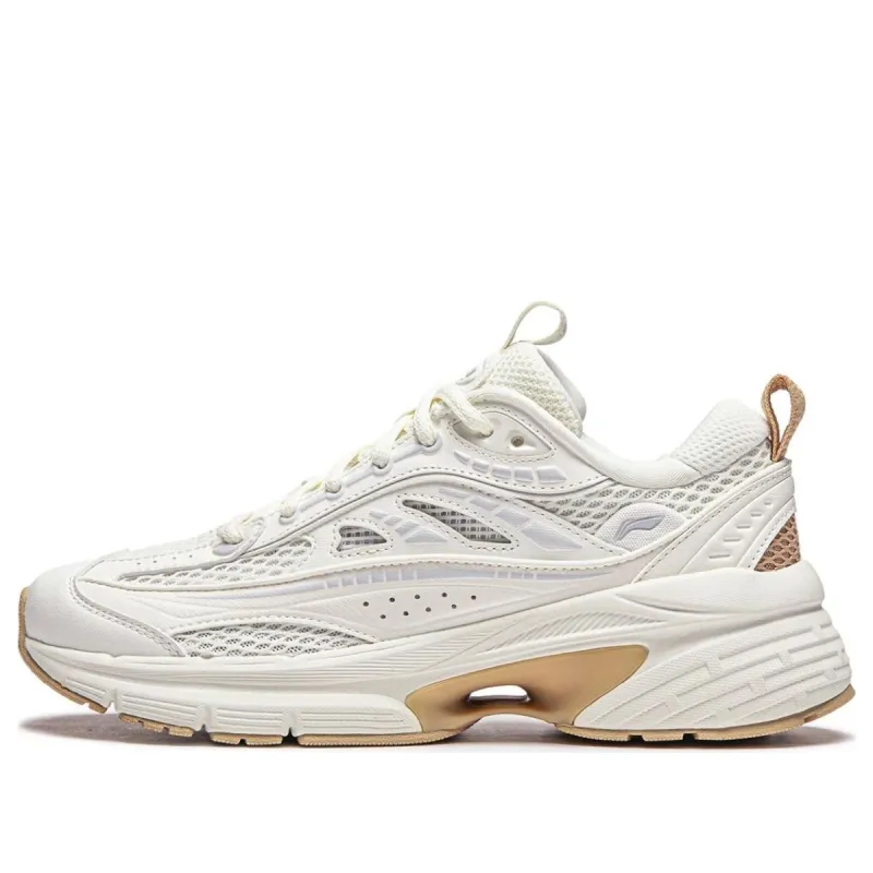 (WMNS) Li-Ning Starlit Lite 'White Khaki' AGCU052-3 sold by KicksCrew
