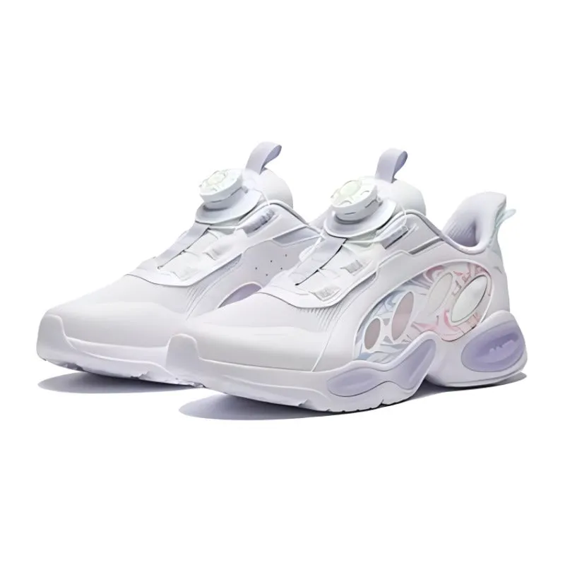 (GS) ANTA Running Series Sneakers 'White Purple' A322425536-3 sold by KicksCrew product image thumbnail 3