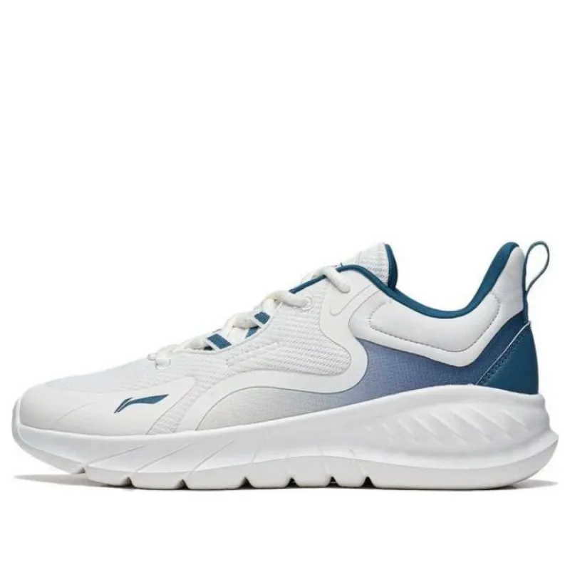 Li-Ning Eazgo Flex 'White Blue' ARST073-1 sold by KicksCrew
