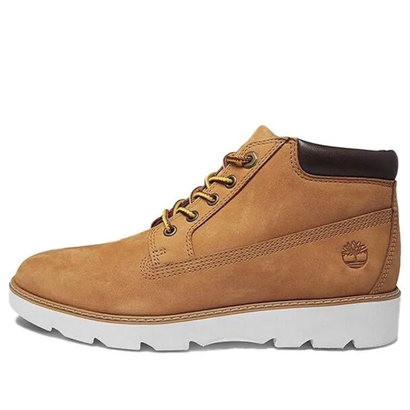 (WMNS) Timberland Keeley Field Nellie Wide-Fit Boots 'Wheat Nubuck' A26KK sold by KicksCrew