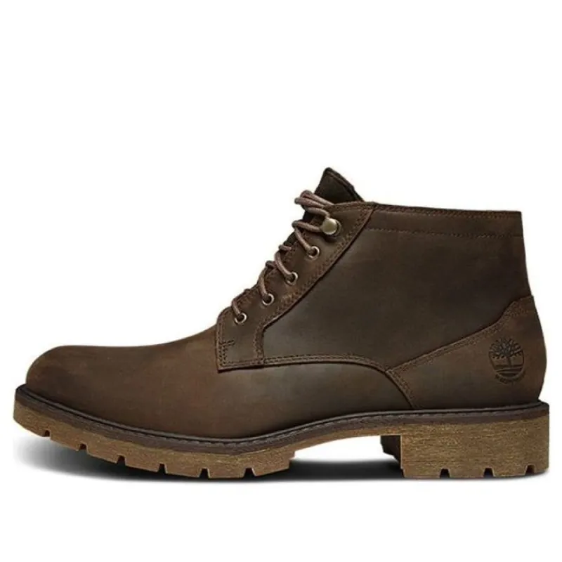 Timberland Elmhurst Waterproof Chukka Wide-Fit Boot 'Dark Brown' A26HCW sold by KicksCrew