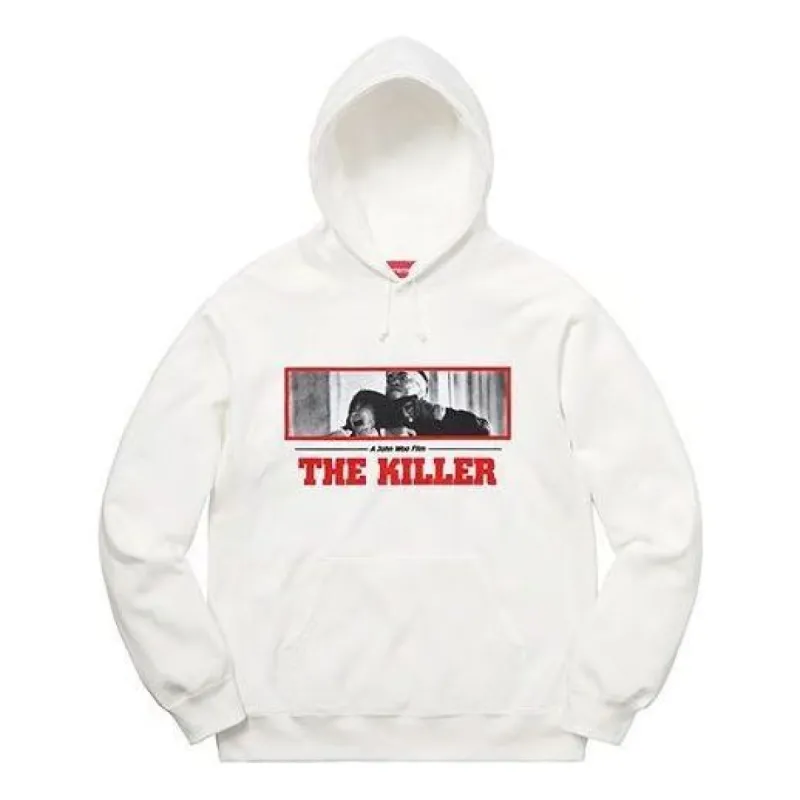 Supreme FW18 The Killer Hoodie 'White' SUP-FW18-1993 sold by KicksCrew