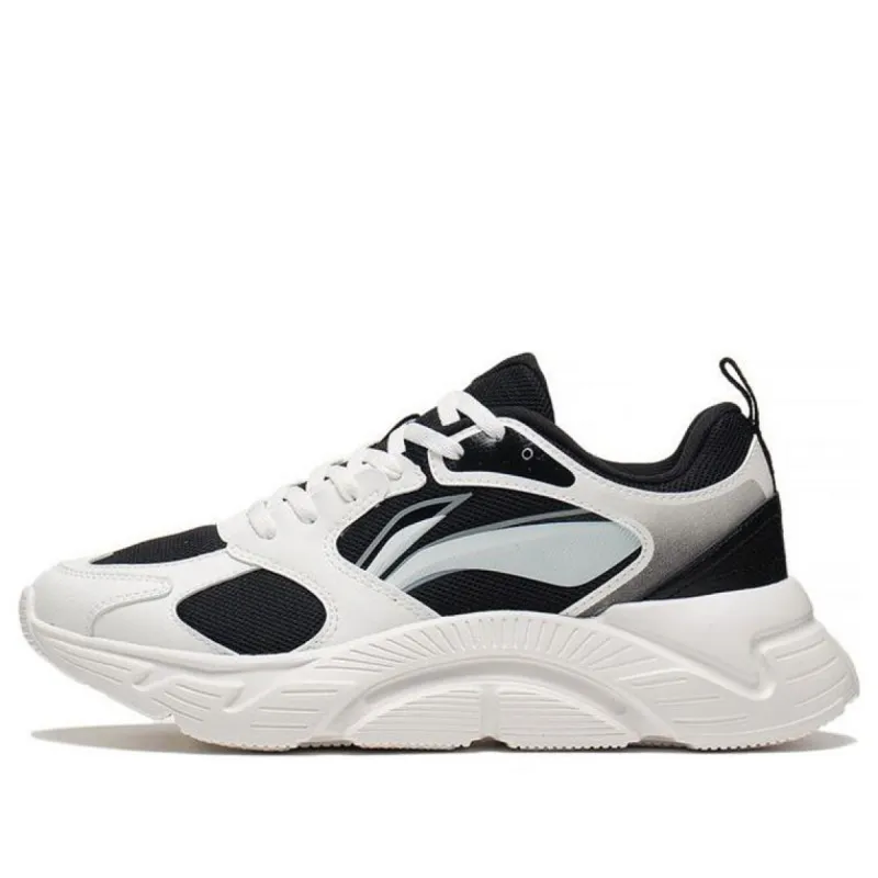 (WMNS) Li-Ning Casual Sport Training Sneakers 'White Black' ARSS058-3 sold by KicksCrew