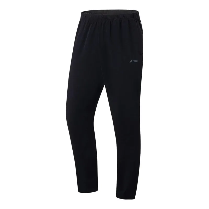 Li-Ning Casual Training Series Sports Pants 'Black' AYKT205-1 sold by KicksCrew