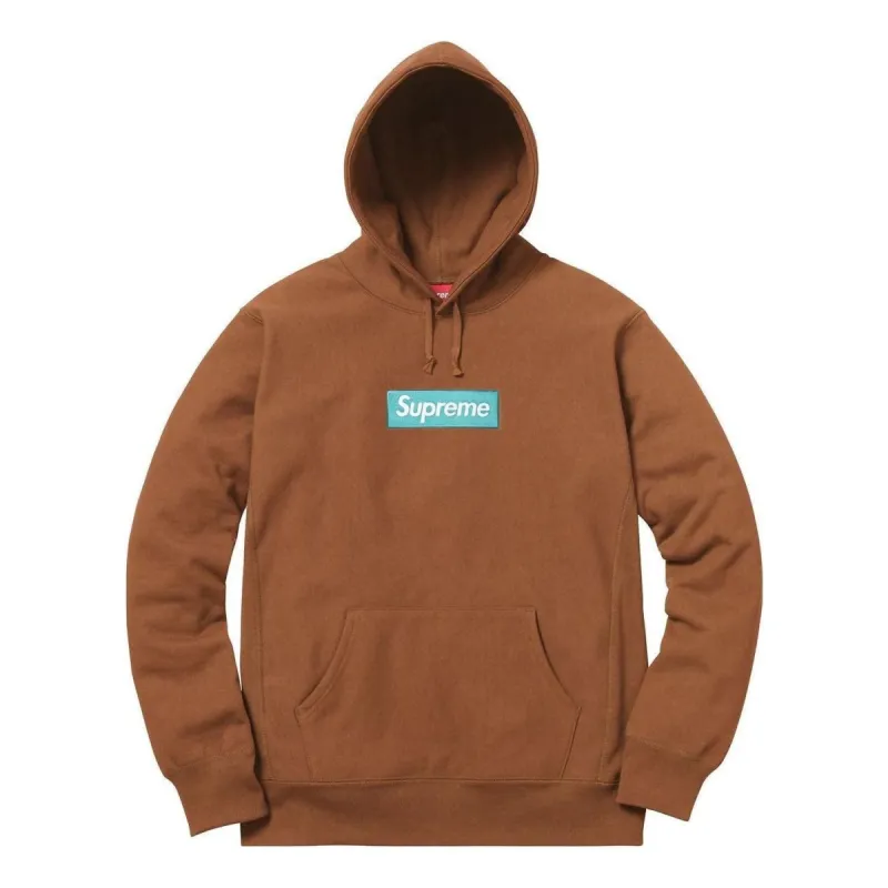 Supreme FW17 Box Logo Hoodie 'Brown' SUP-FW17-114 sold by KicksCrew