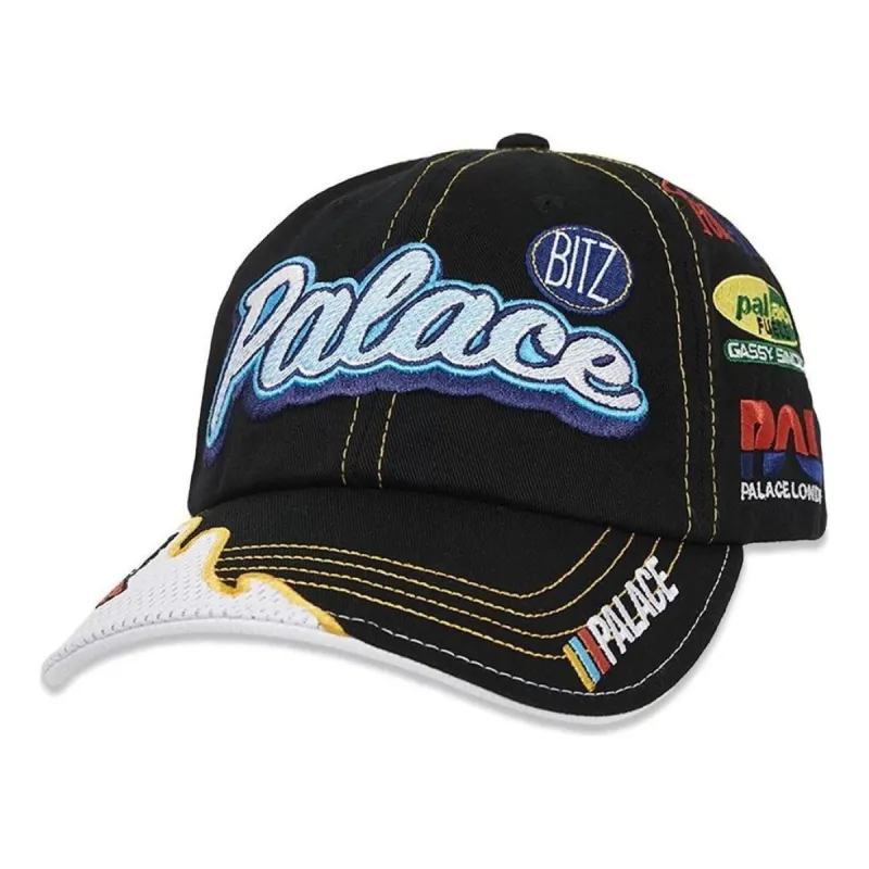 Palace Team Racing 6-Panel Cap 'Black' SPRING-P24H008 sold by KicksCrew