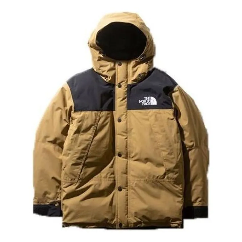 THE NORTH FACE 20FW-I Mountain Down Jacket 'Brown' ND91930-BK sold by KicksCrew